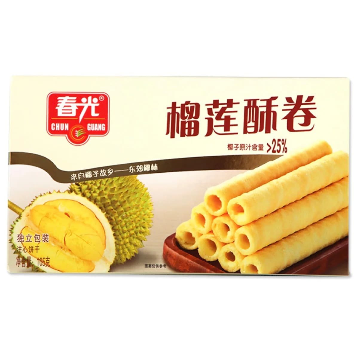 Durian Wafer Rolls