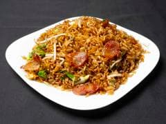 Arroz Frito con Chorizo Chino