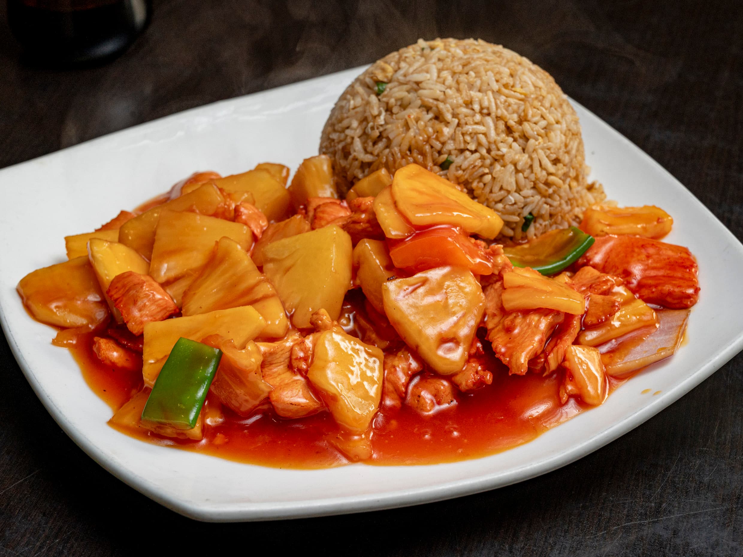 Pollo con Piña