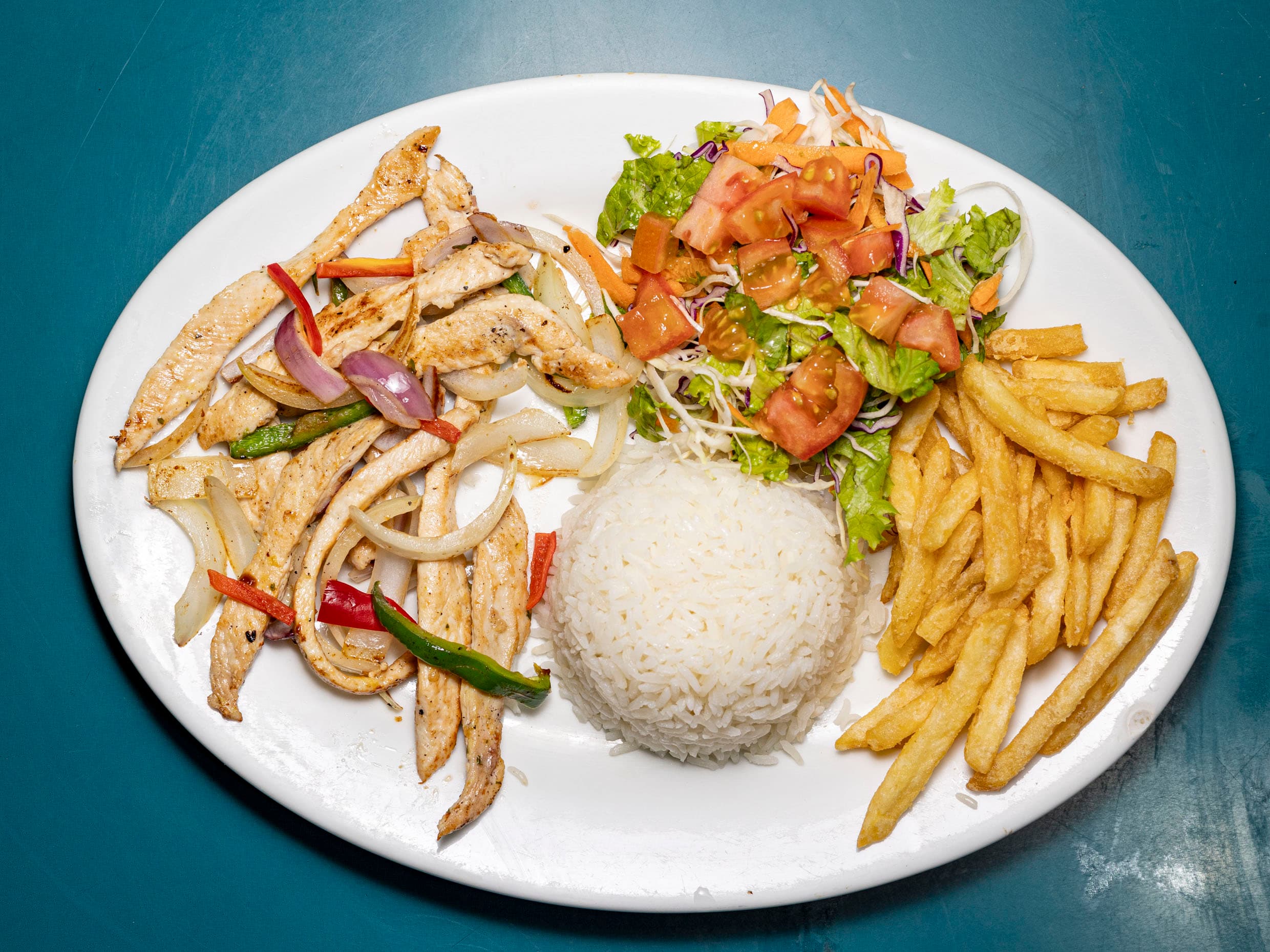 Fajitas de Pollo