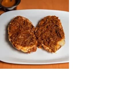 Mollete chicharrón