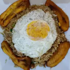 Chaufa a la Cubana con Pollo