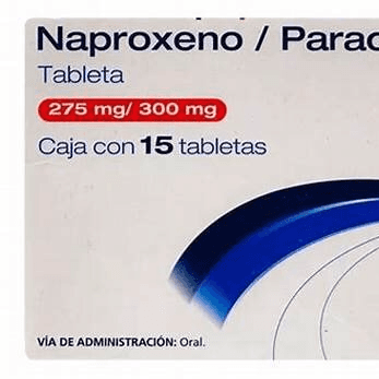 Naproxeno/paracetamol 275/300 Mg C15 Tabs