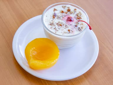 Duraznos con Crema