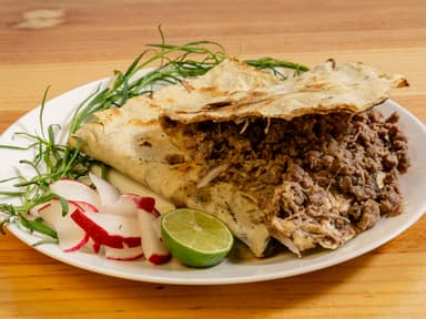 Tlayuda de Tasajo