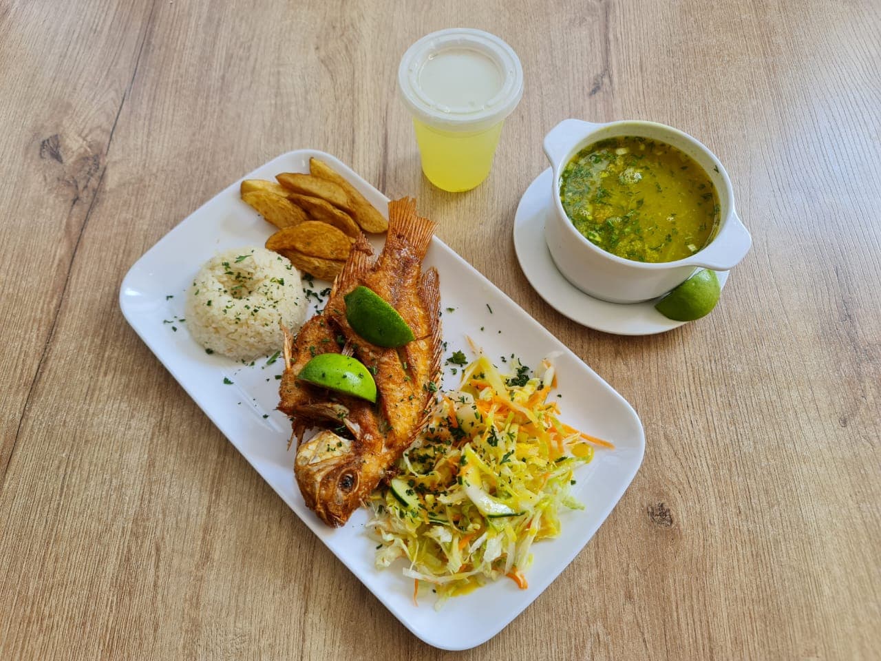 Combo Mojarra Frita