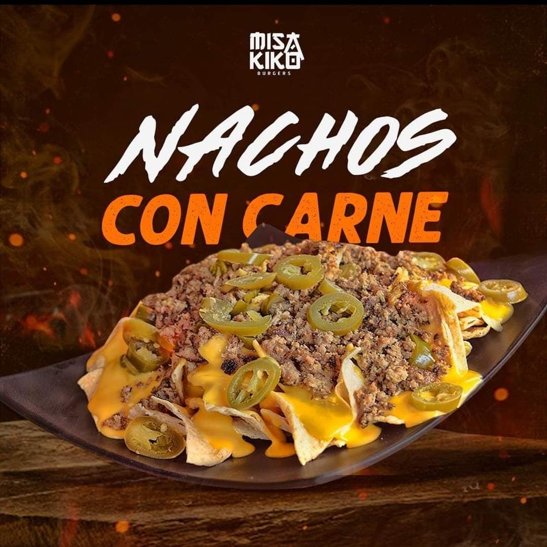 Nachos con Carne de Res