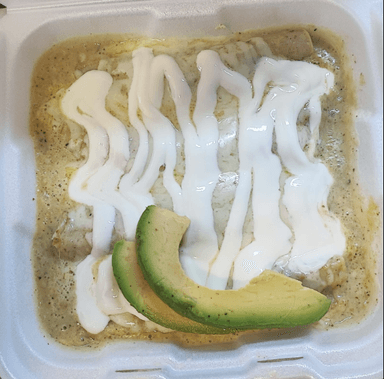 Enchiladas Verdes Combo