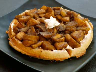 Waffle NUTELLA Mazapan