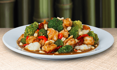 Camarón Kung Pao