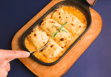 Canelon Bolognesa.