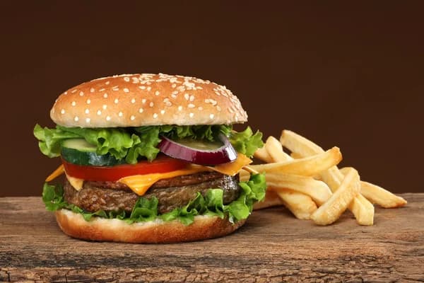 Hamburguesa con Papas