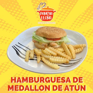 Hamburguesa de Medallón de Atún