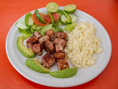 Carnitas de Atun Limón y Pimienta