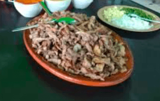 Orden de Arrachera y Tocino