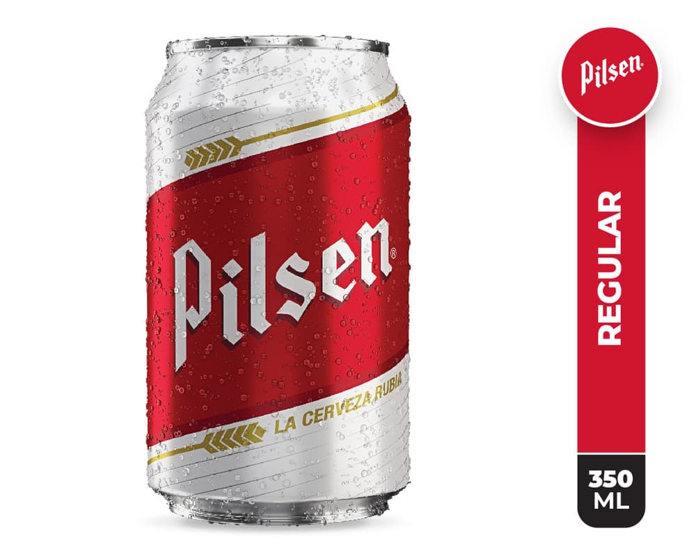 Cerveza Pilsen Lata 350 ml