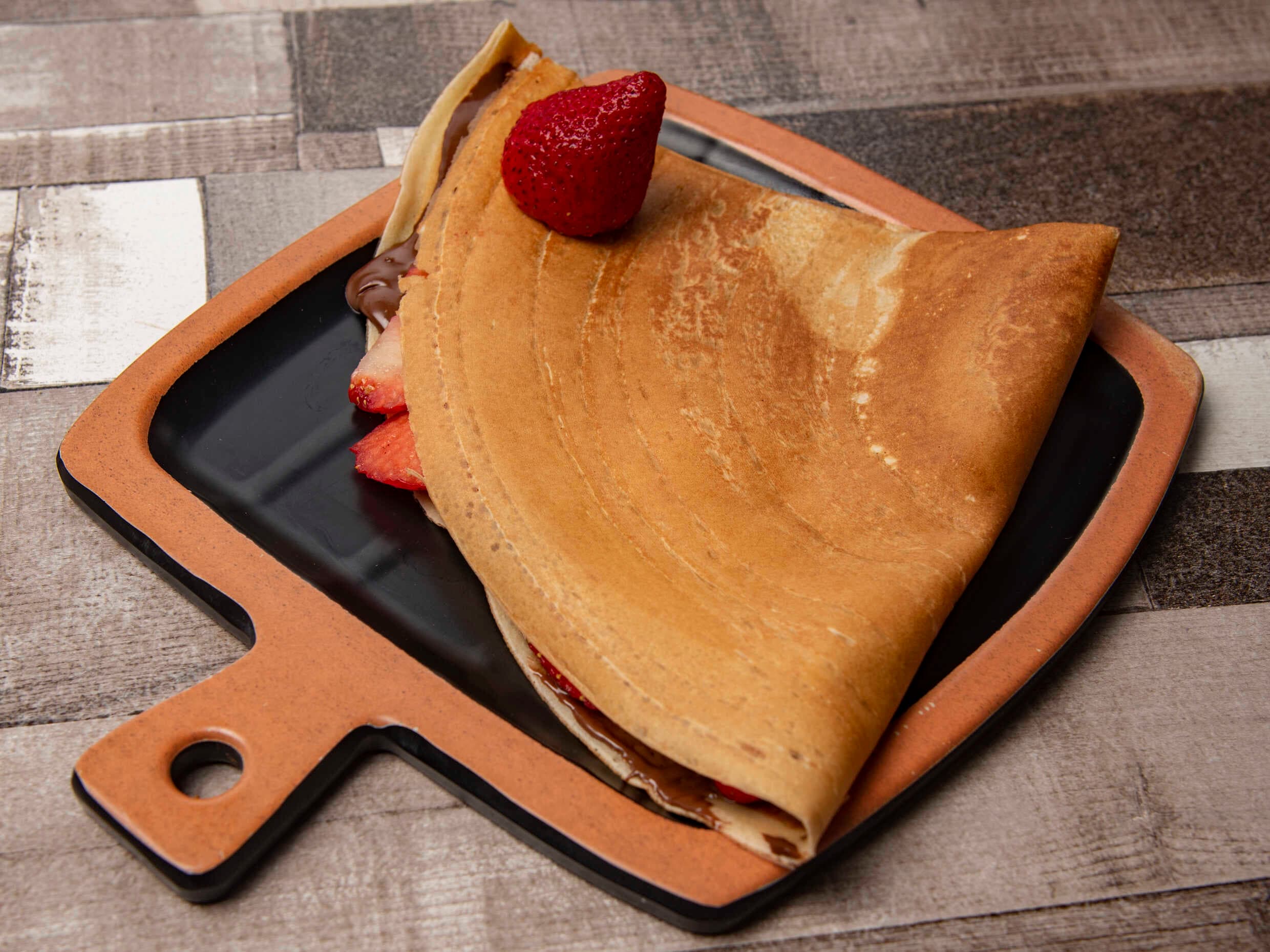 Crepa de Nutella y Fresas