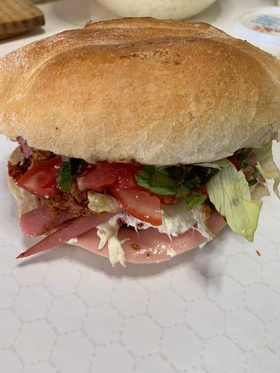 Torta de Jamón y Panela