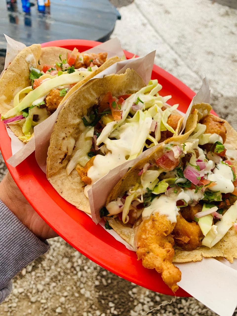 Combo - Tacos de quesatacos de camarón capeado