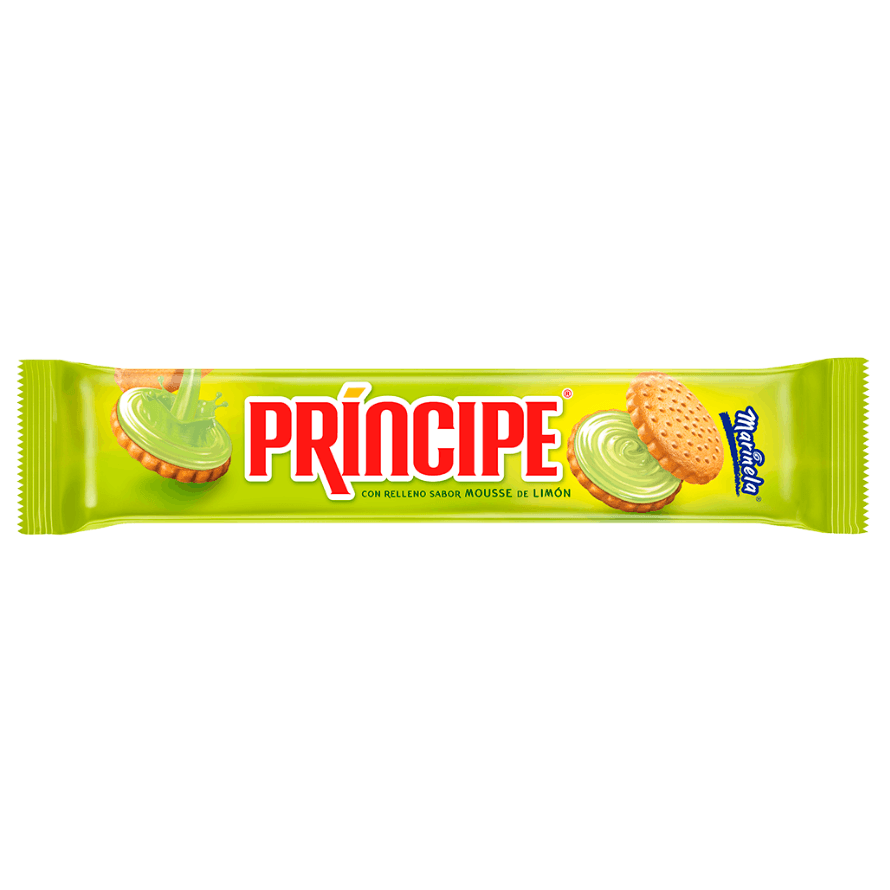 Marinela Principe Sabor Limón Galleta 126 gr