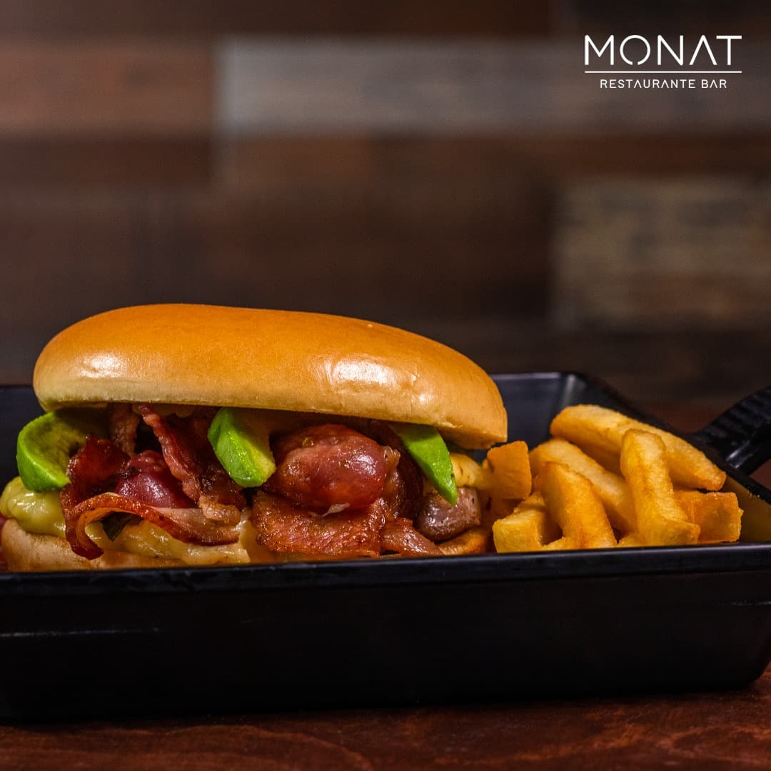 Hamburguesa Monat Sencilla