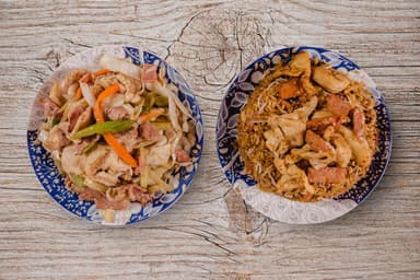 Arroz Chino con Chop Suey