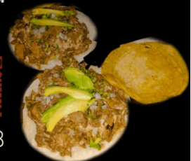 Gringa de pollo.