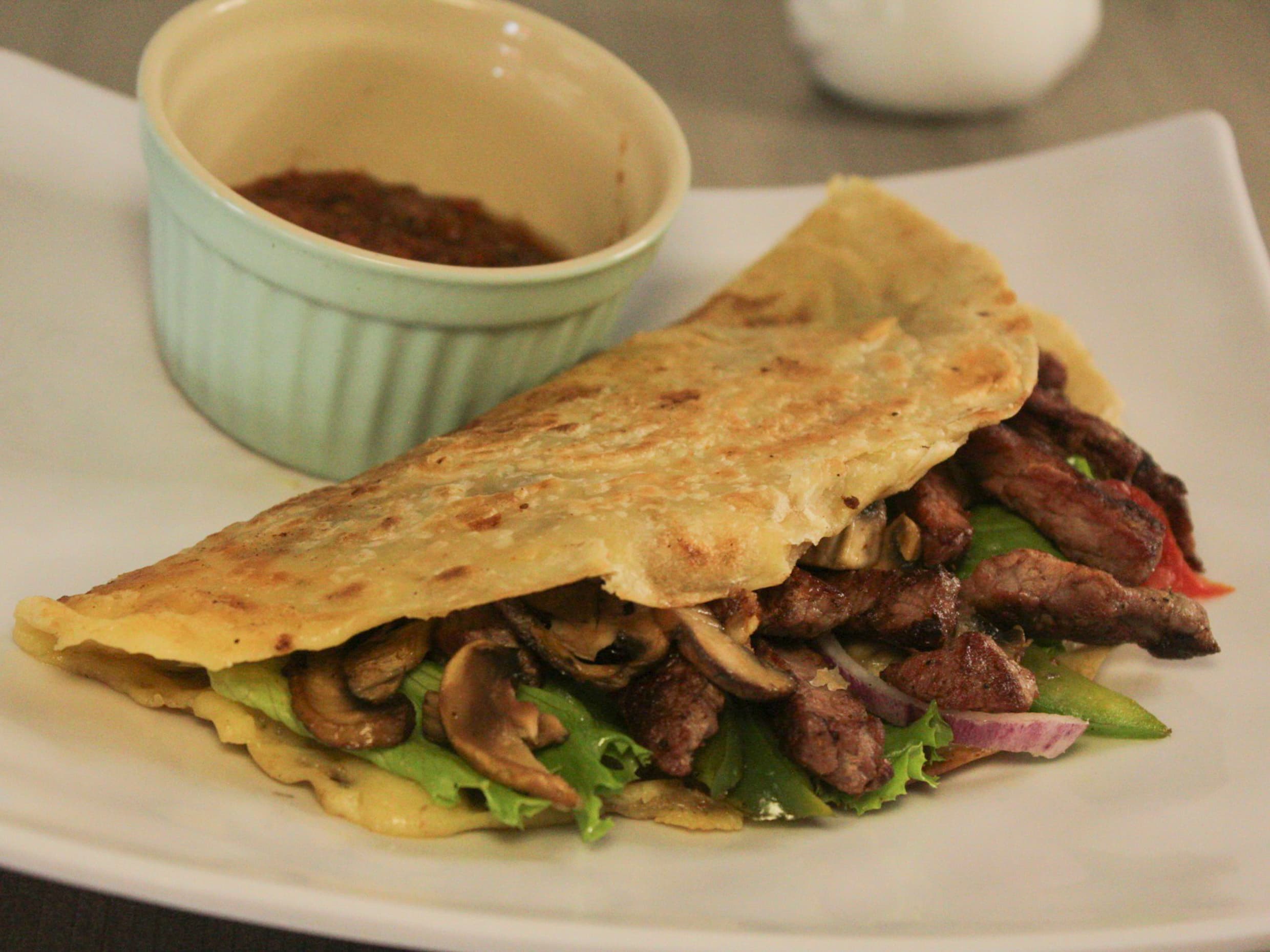 Quesadilla con Arrachera