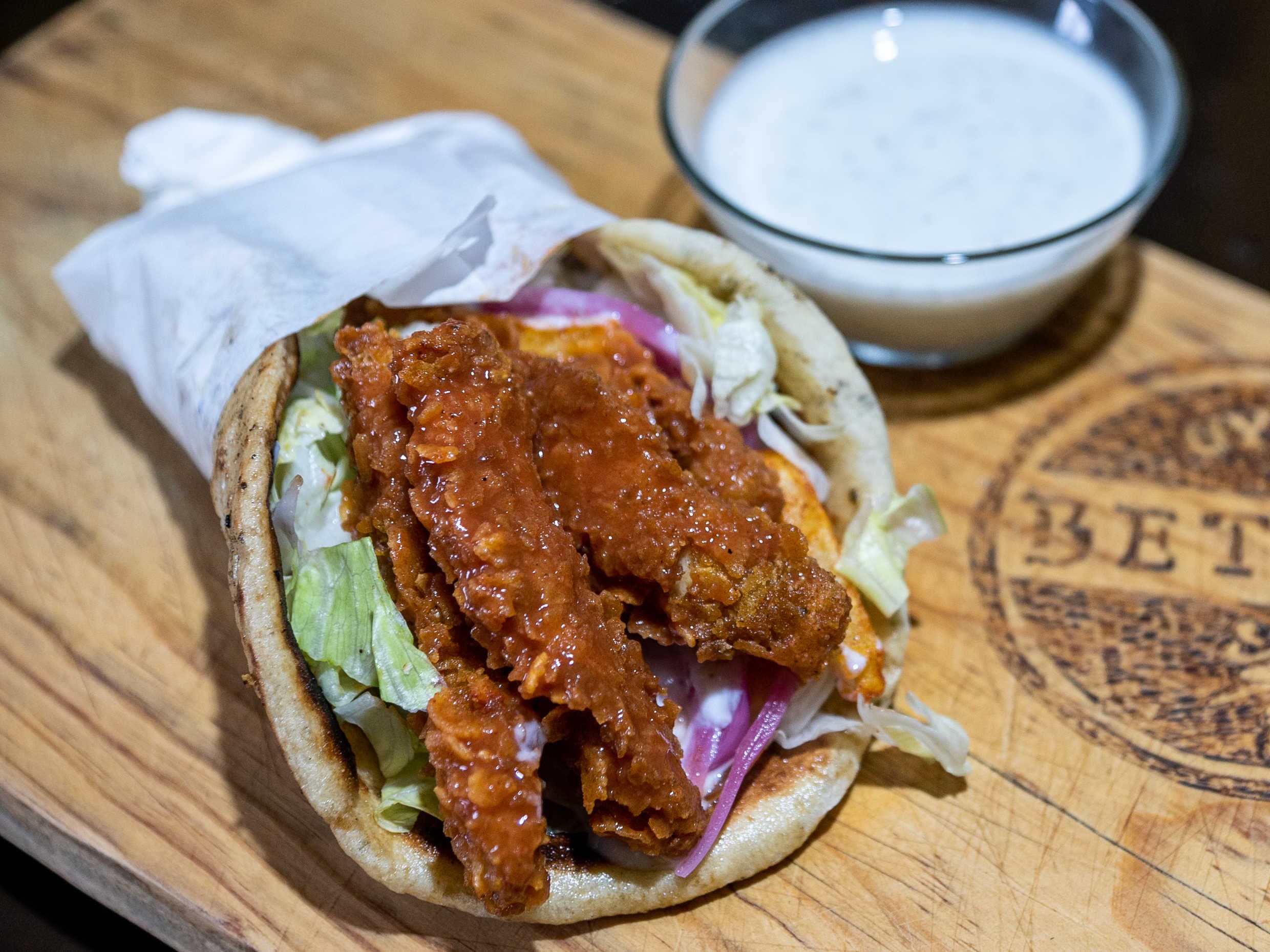 Crispy Chicken Gyro