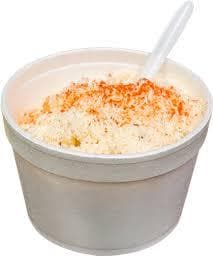 Elotes con crema, queso y mayonesa
