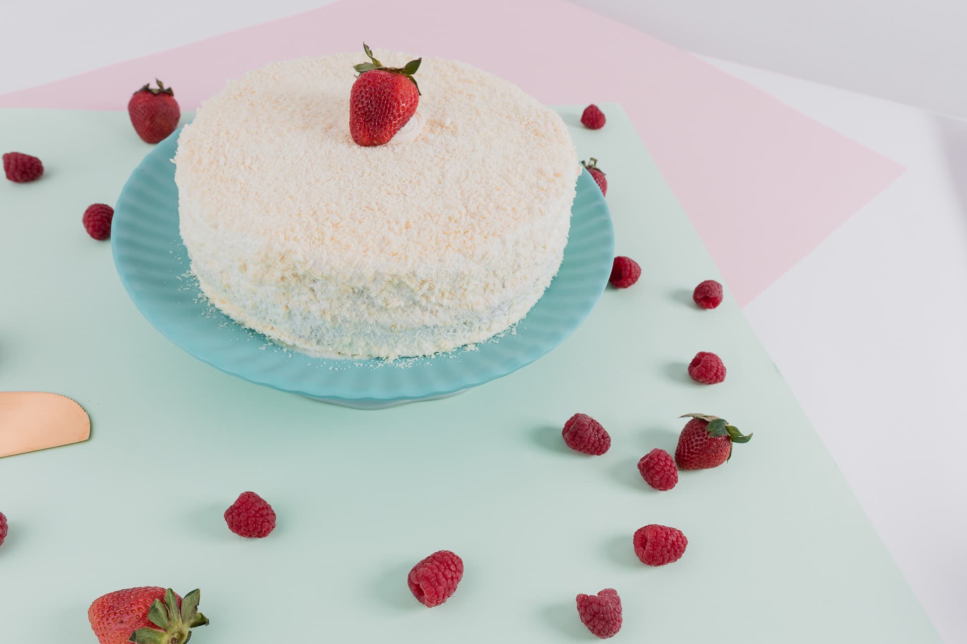 Pastel Tres Leches Frutos Rojos 12 a 15 Personas