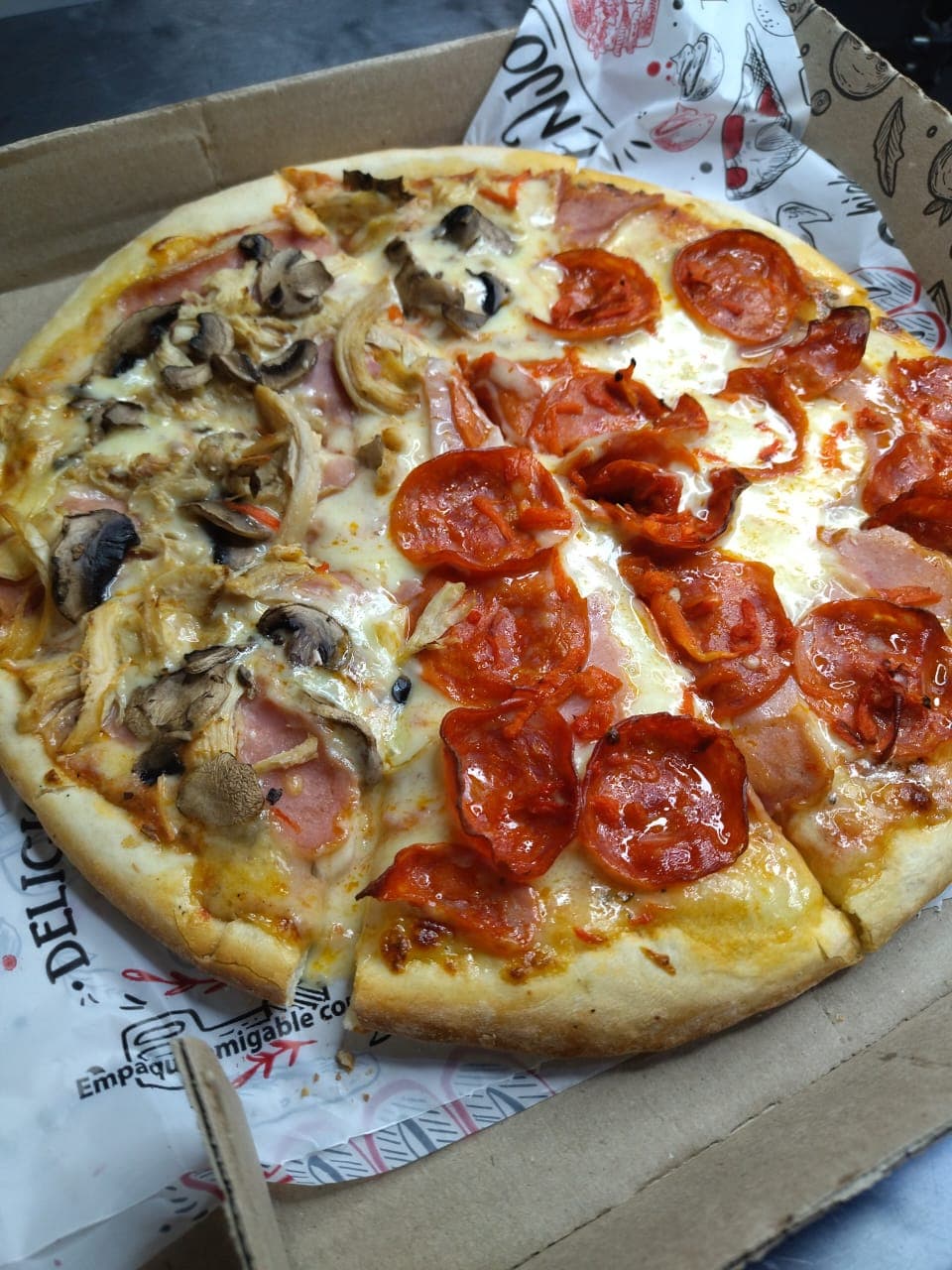 Pizza Caleña Personal 4 Porciones