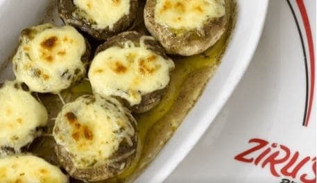 Champiñones Gratinados