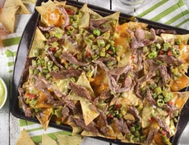 Nachos con Arrachera