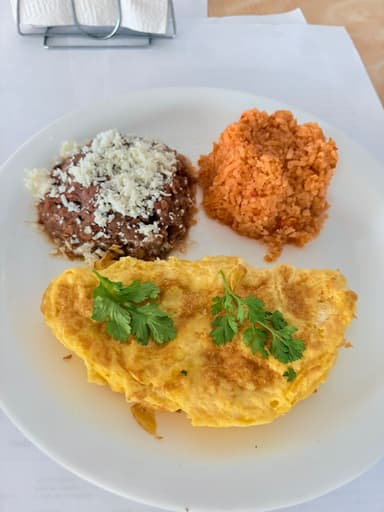 Omelette de Jamón y Queso