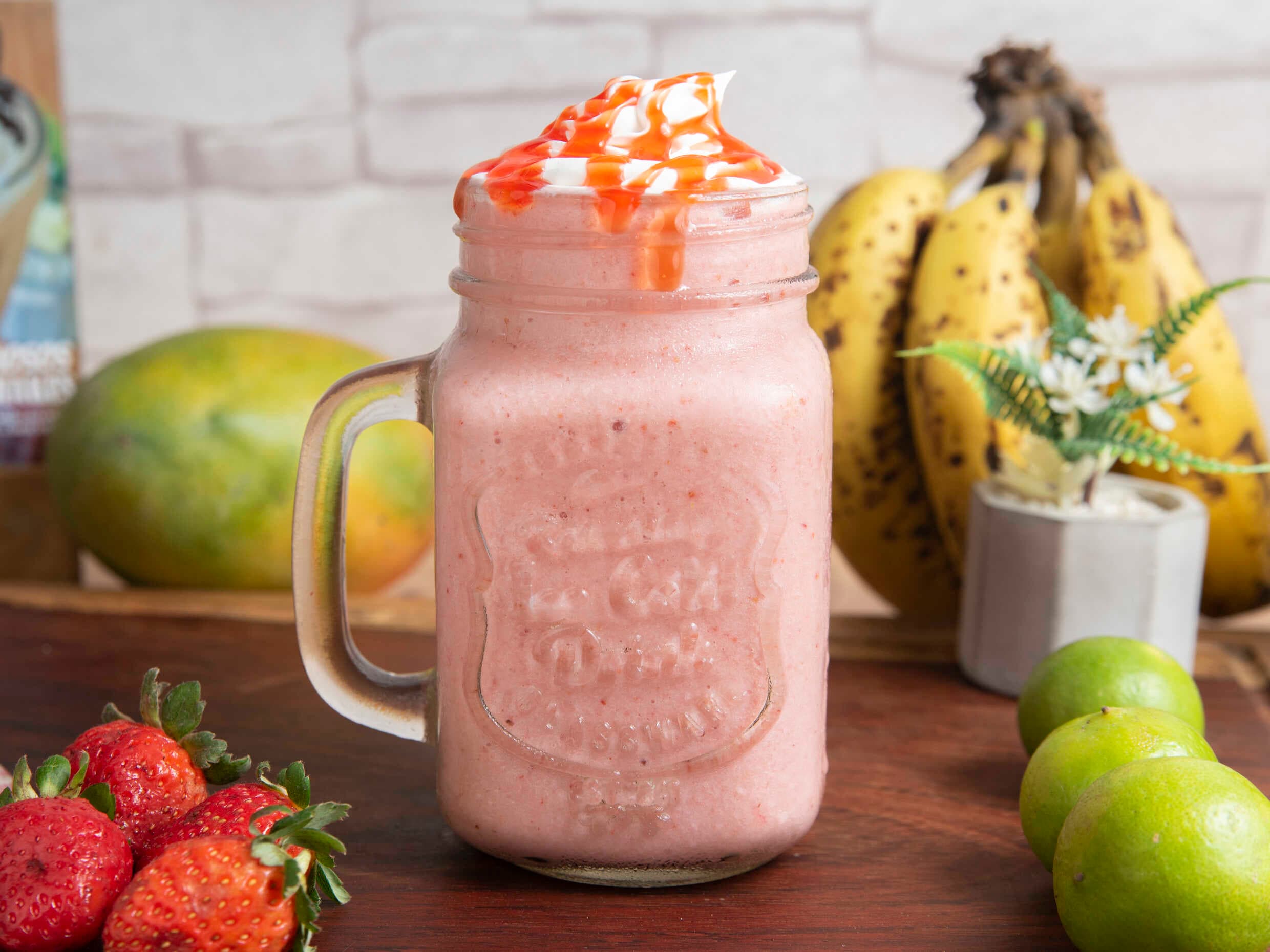 Frappe de Fresas 16 Oz