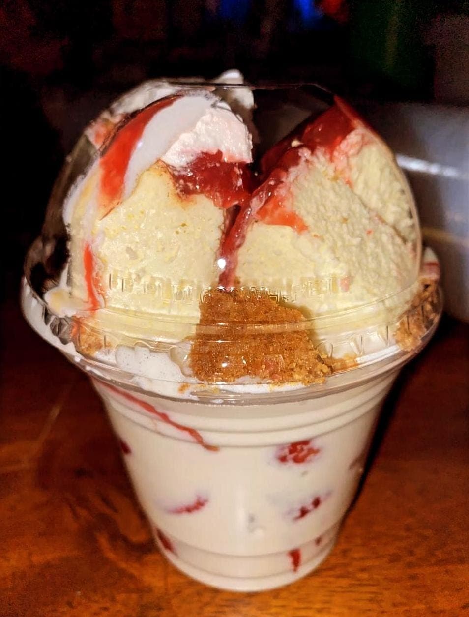 Fresas con Crema con Cheescake