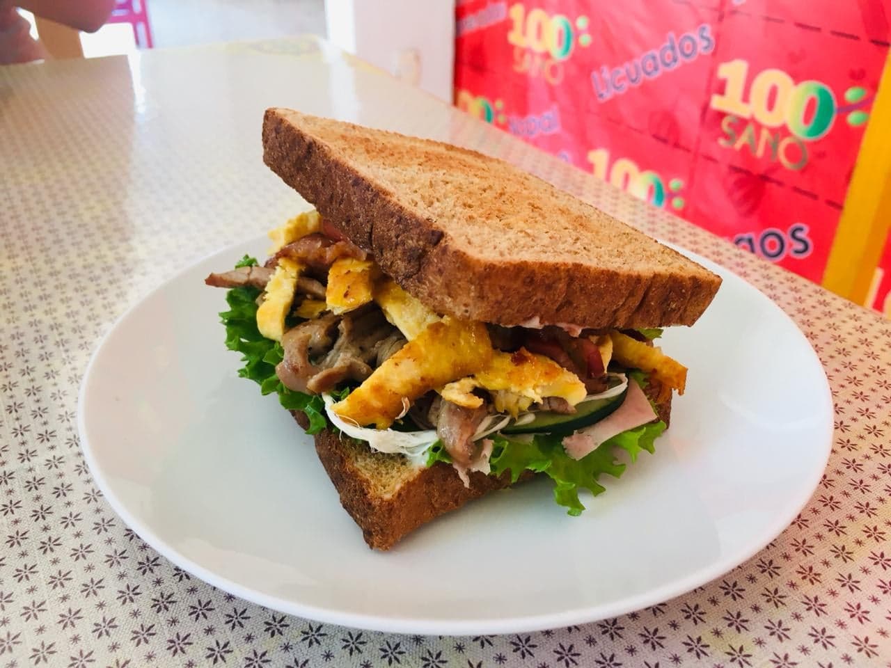 Sándwich Pechuga Chipotle