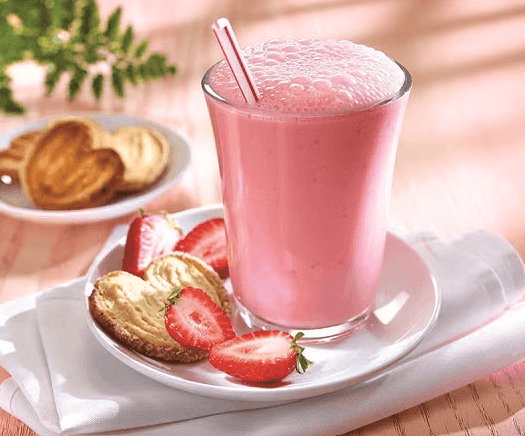Licuado de Fresa 16 oz