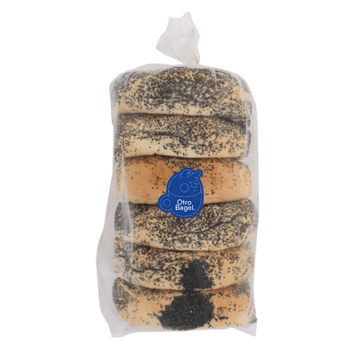 Paquete de 12 Bagels Semilla de Amapola