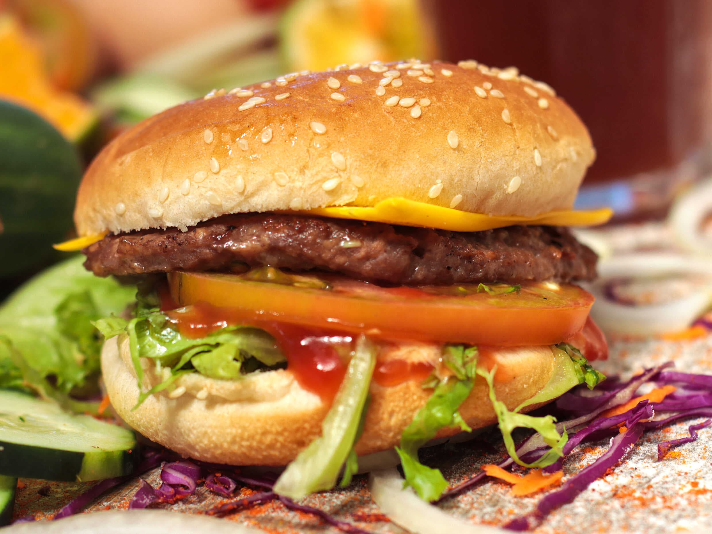 Hamburguesa con Queso