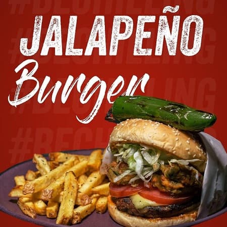 Hamburguesa Crazy Jalapeño