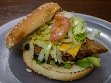 Hamburguesa Pechuga De Pollo + Coca Cola