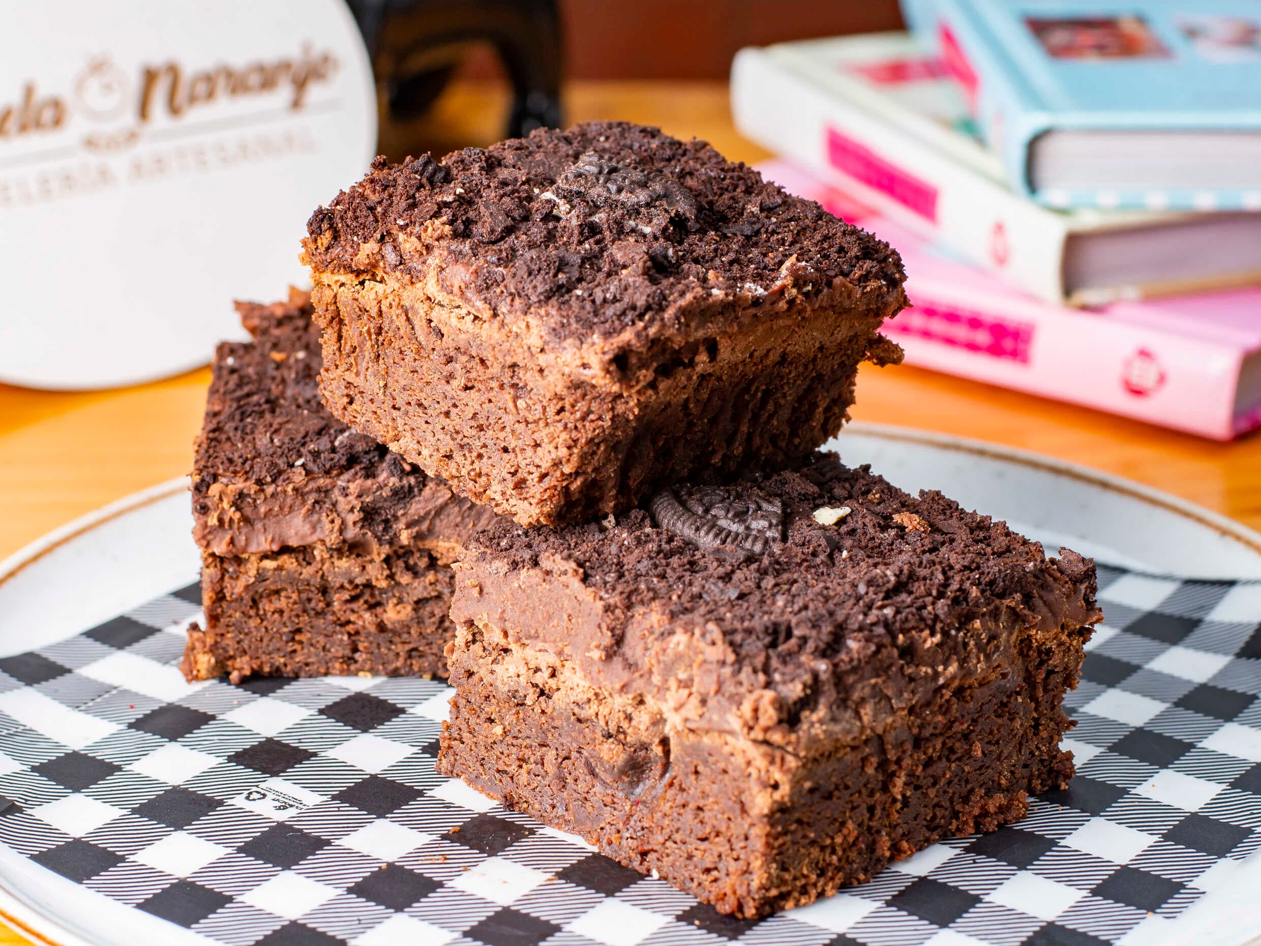 Brownie Nutella y Oreo