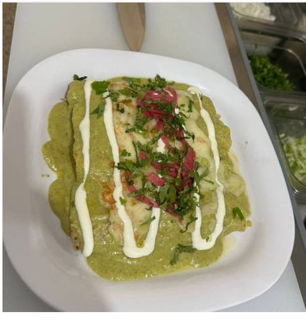 Enchiladas Suizas 3 pzas