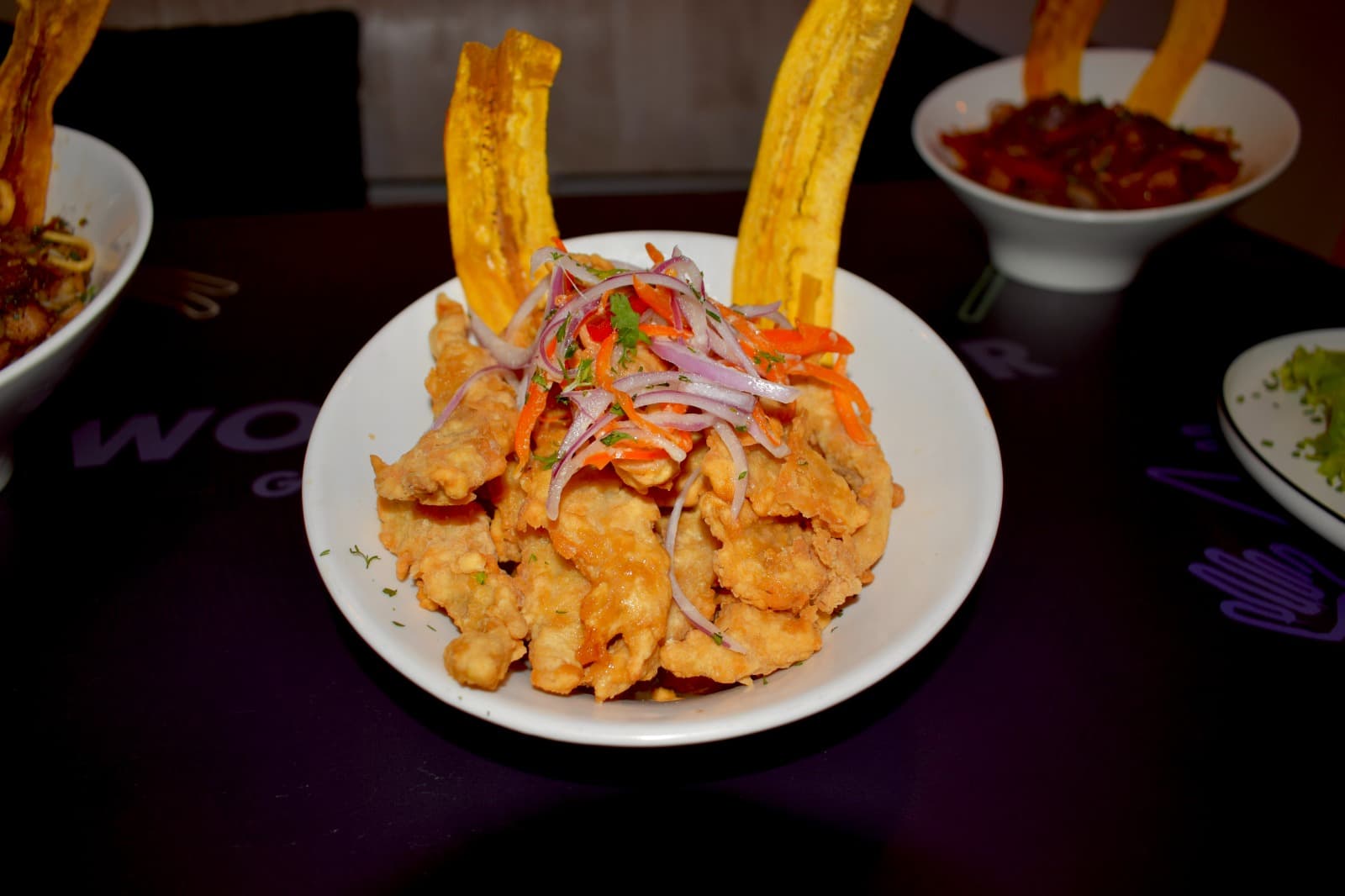 Chicharrón de Pescado + Chicha Peruana