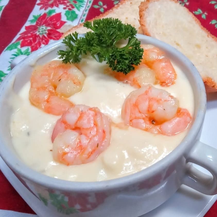 Crema de Camarones