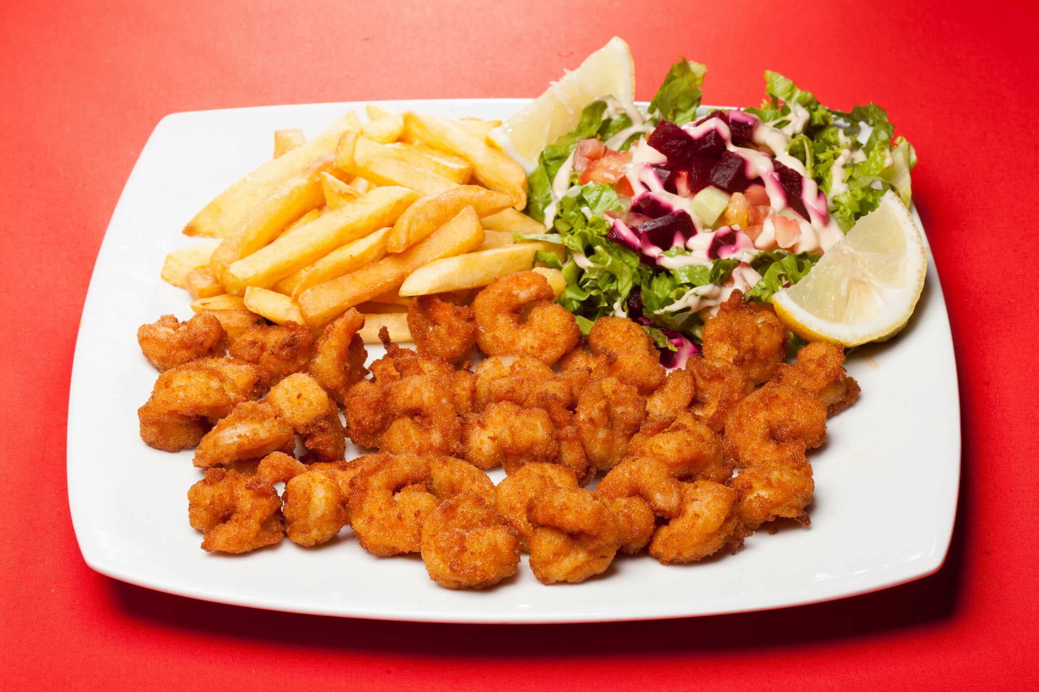 Camarones Empanizados