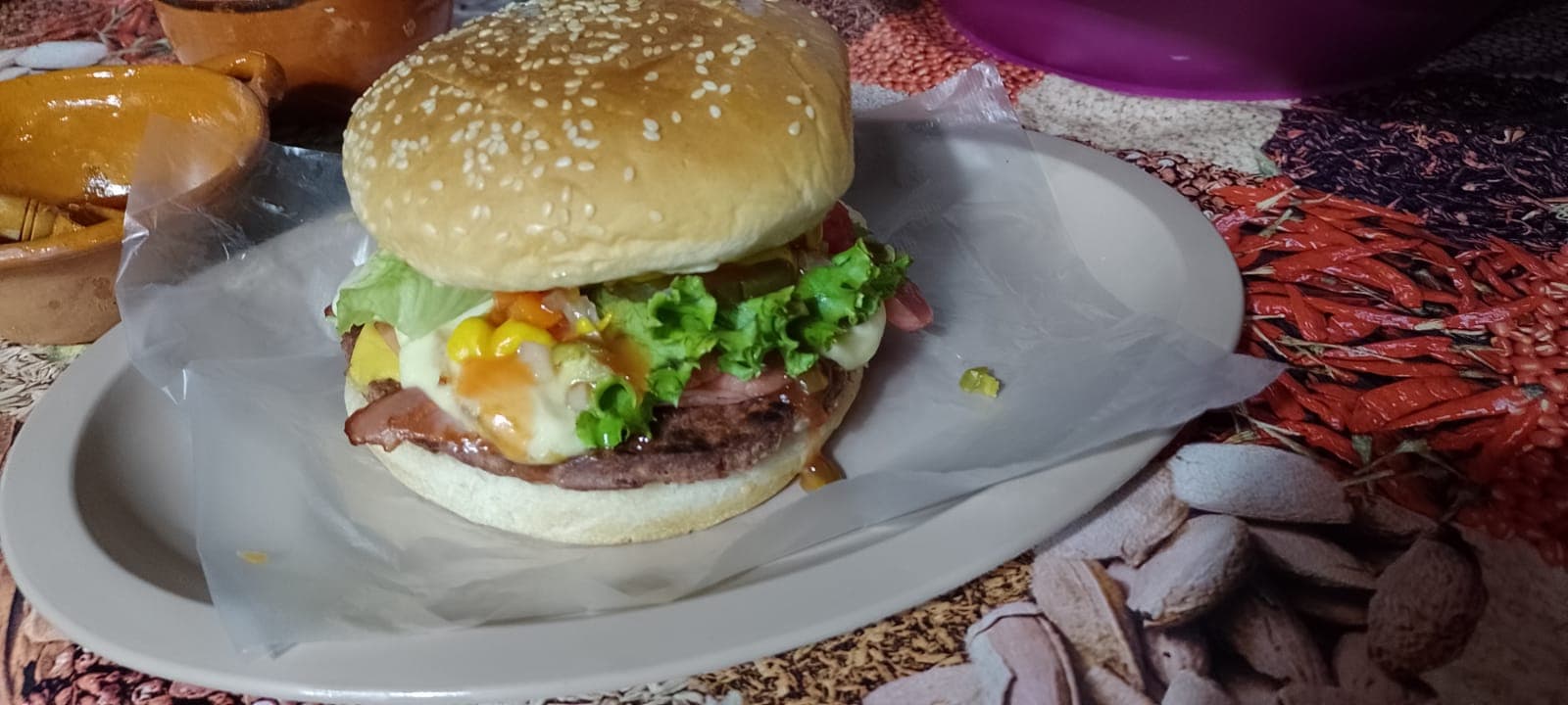 2 Hamburguesas + Agua Gratis