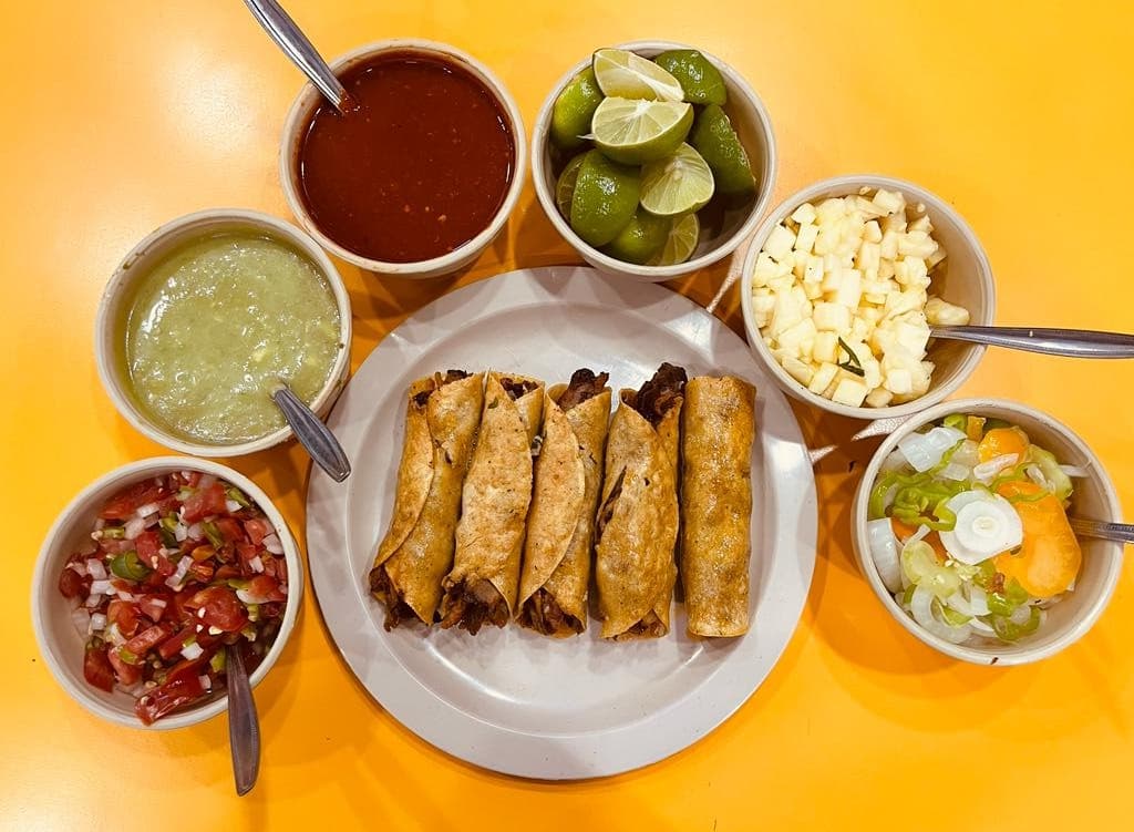 Taco Pastor Dorado.